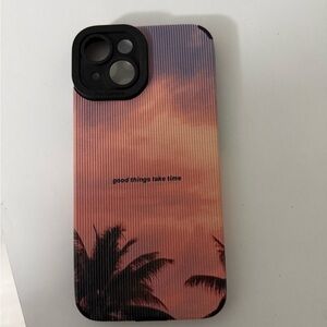 Sunset Palm iPhone Case